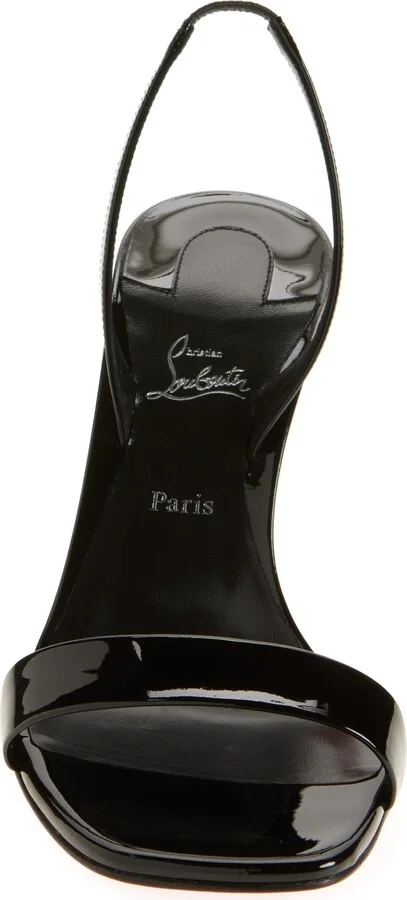 Condora Patent Leather Slingback Sandal - Image 4