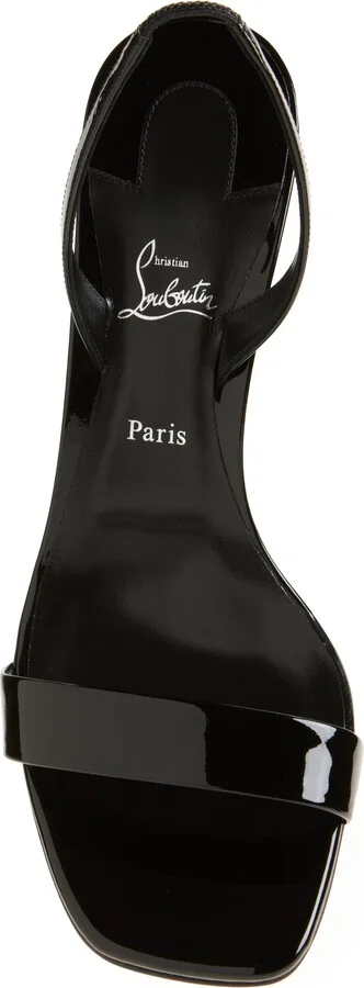 Condora Patent Leather Slingback Sandal - Image 5