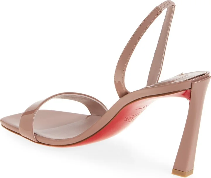 Condora Patent Leather Slingback Sandal - Image 8