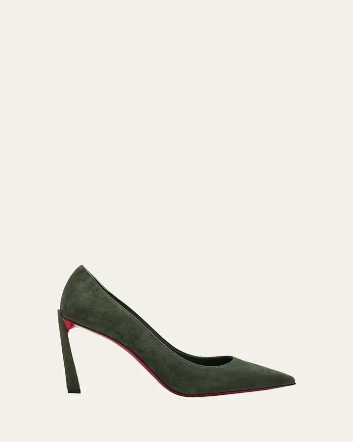 Condora Suede Red Sole Pumps