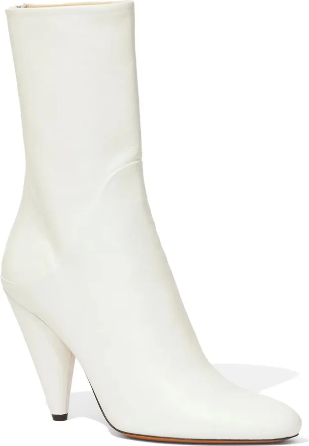 Cone 85mm leather ankle boots - Image 2