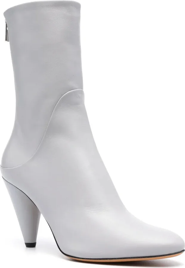 Cone 95mm leather boots - Image 2