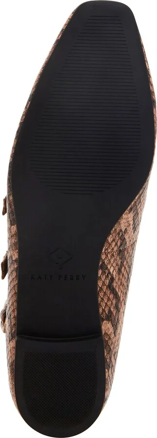 Confidant Snakeskin Print Mary Jane Flat - Image 6
