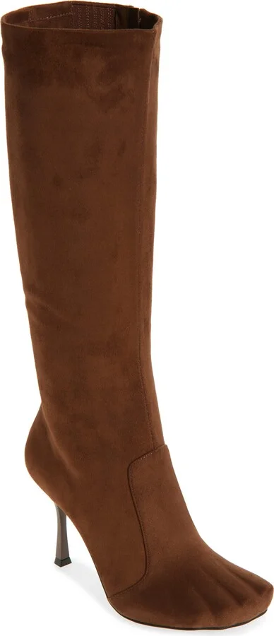 Conform Embossed Toe Knee High Boot