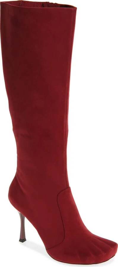 Conform Embossed Toe Knee High Boot