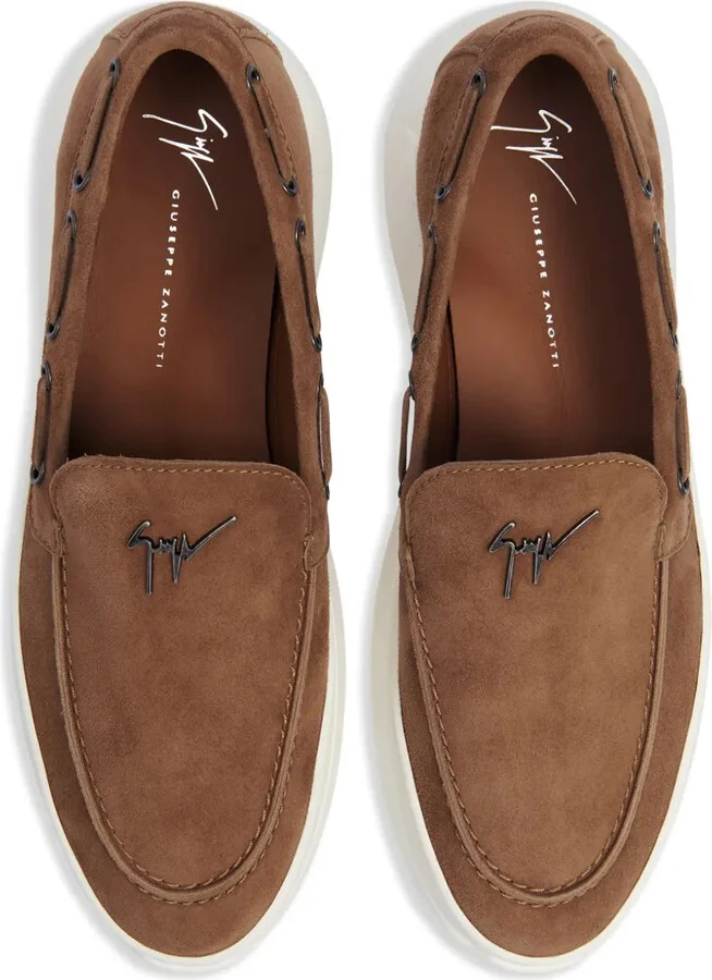 Conley String leather boat shoes - Image 4