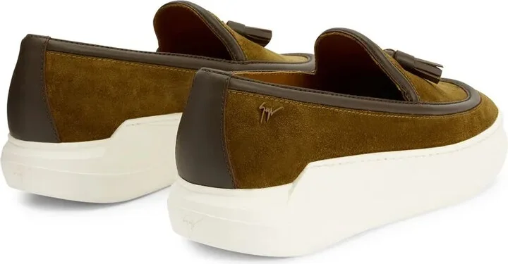 Conley tassel suede loafers - Image 3