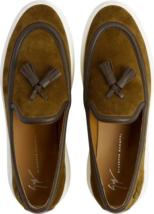 Conley tassel suede loafers - Image 4