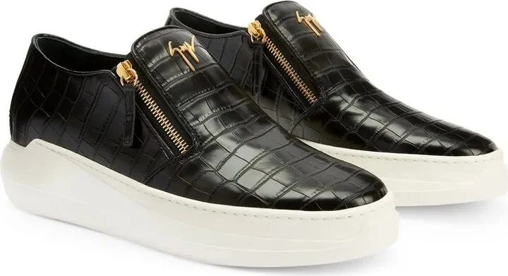 Conley zip-detail low-top sneakers - Image 2