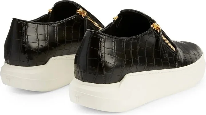 Conley zip-detail low-top sneakers - Image 3