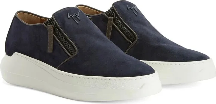 Conley zip-detail slip-on sneakers - Image 2
