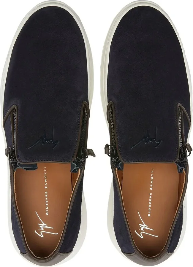 Conley zip-detail slip-on sneakers - Image 4