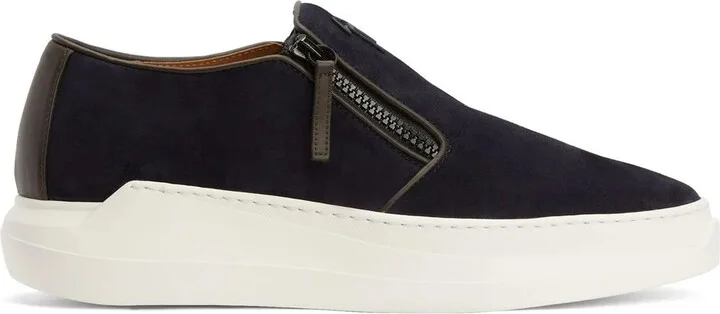 Conley zip-detail slip-on sneakers