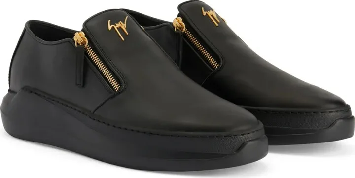 Conley Zip leather loafers - Image 2