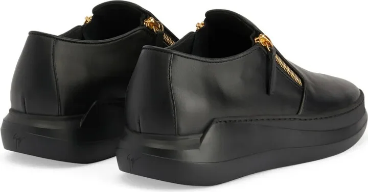 Conley Zip leather loafers - Image 3