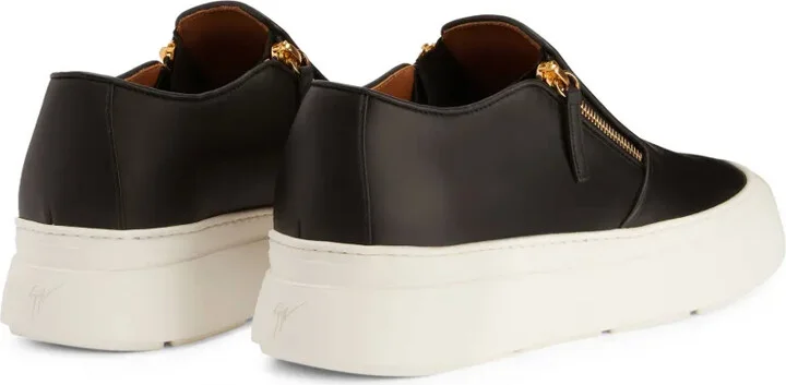 Conley Zip leather sneakers - Image 3