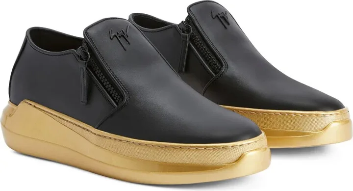 Conley zip-up leather loafers - Image 2