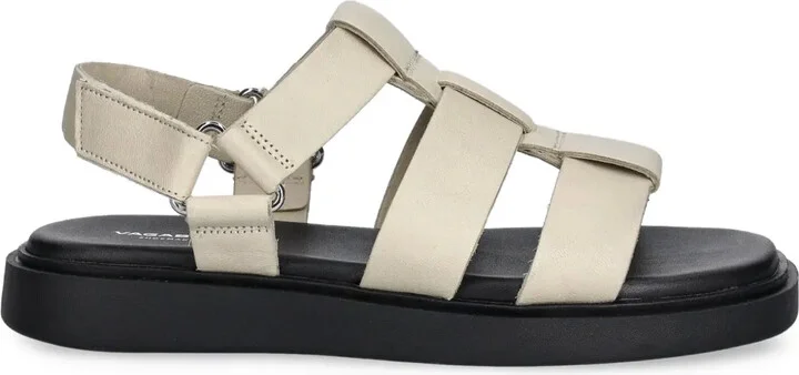 Connie buckle-detail flatform sandals