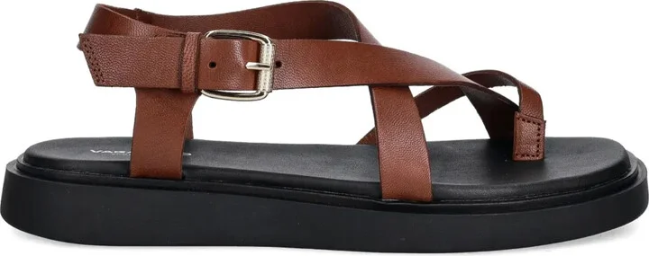 Connie buckle-fastening cross-strap sandals