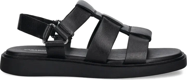Connie leather buckle sandals