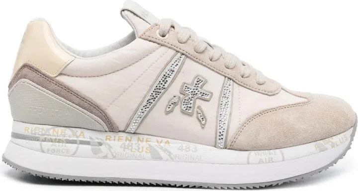 Conny rhinestone-embellished sneakers