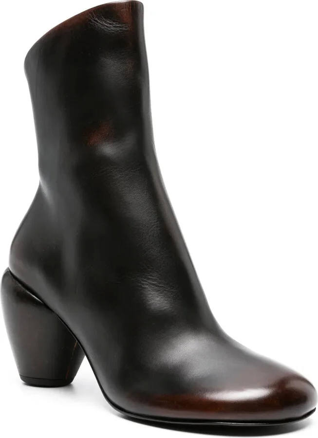 Conotto 80mm leather boots - Image 2