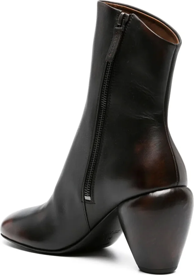 Conotto 80mm leather boots - Image 3