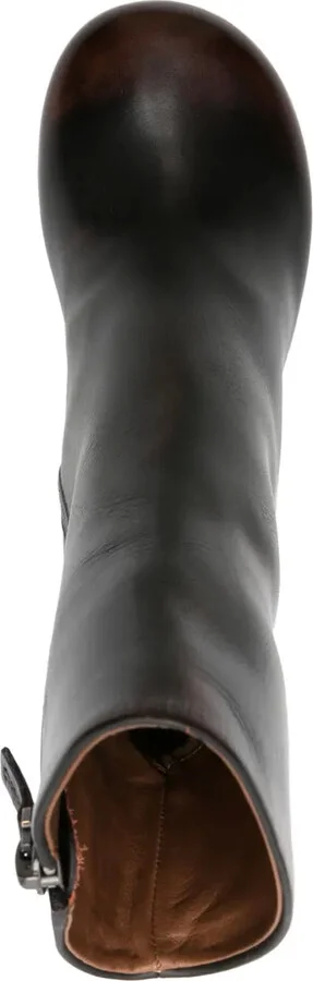 Conotto 80mm leather boots - Image 4