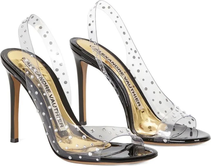Constance 105mm crystal-embellished sandals - Image 2