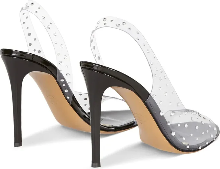 Constance 105mm crystal-embellished sandals - Image 3