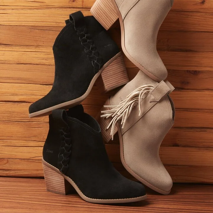 Constance Suede/Braid Boot - Image 3