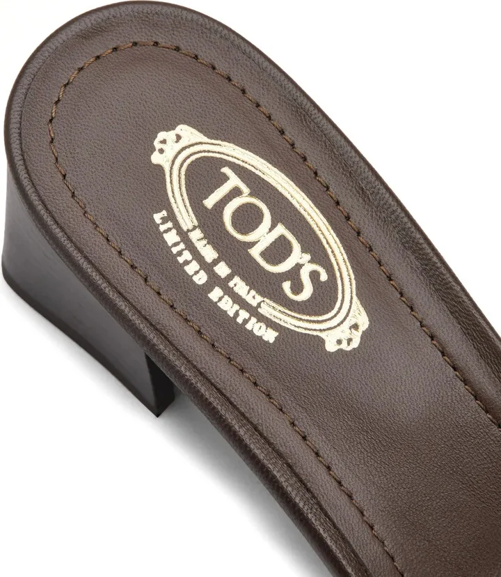 Contoured-Strap Leather Sandals - Image 5