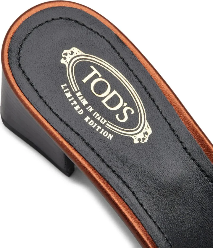Contoured-Strap Leather Sandals - Image 5