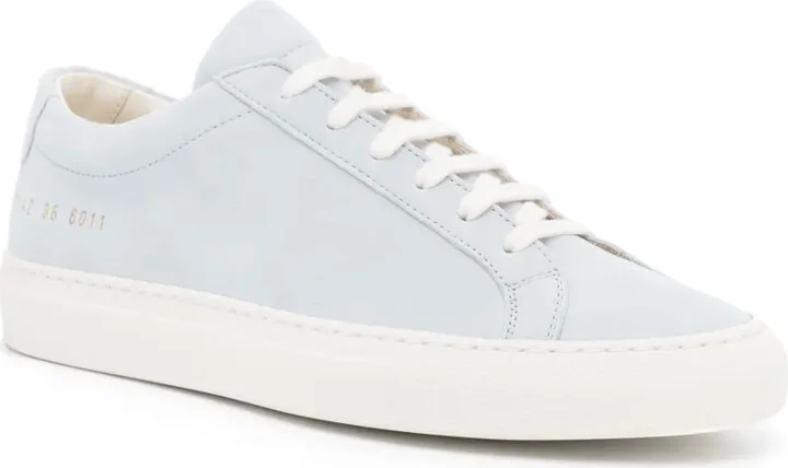 Contrast Achilles suede sneakers - Image 2