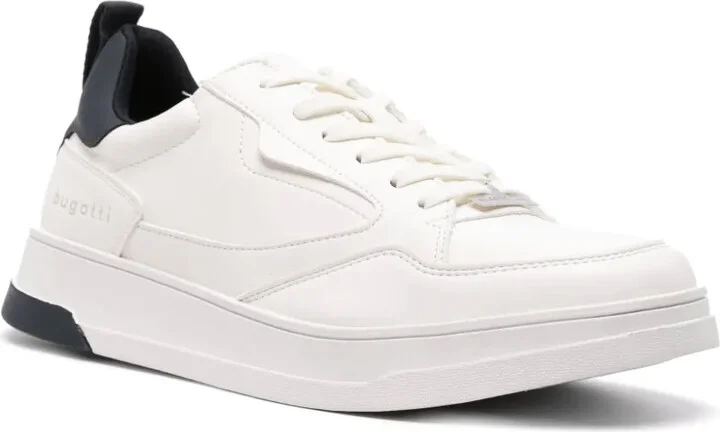 Contrast-Heel Panelled Sneakers - Image 2