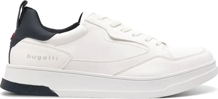 Contrast-Heel Panelled Sneakers