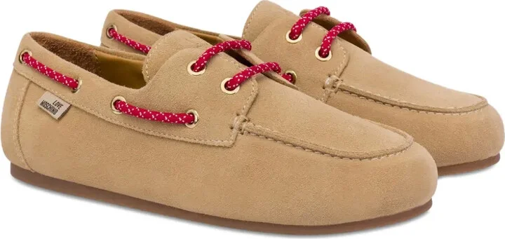 Contrast-Lace Loafers - Image 2
