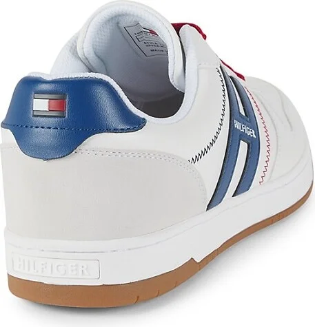 Contrast Lace Low-Top Sneakers - Image 3