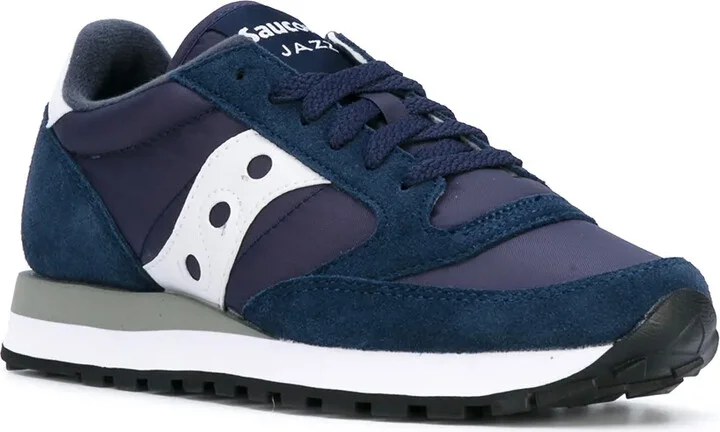 Contrast Lace Up Trainers - Image 2