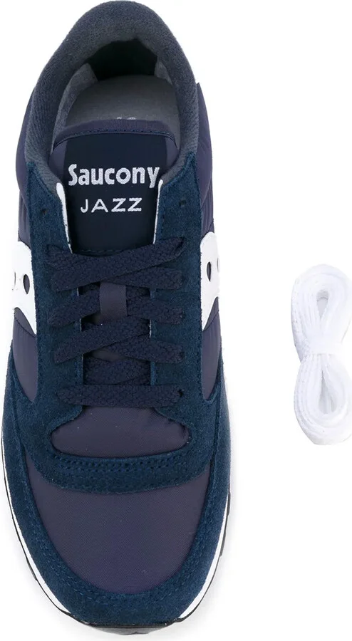Contrast Lace Up Trainers - Image 4