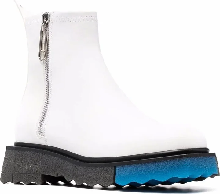 Contrast Panel Ankle Boots - Image 2