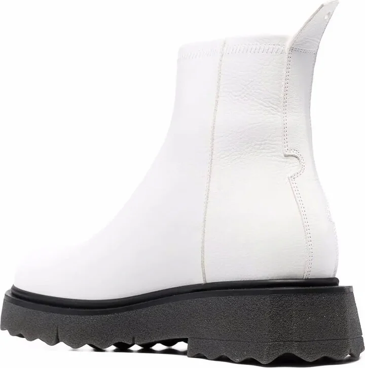 Contrast Panel Ankle Boots - Image 3