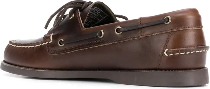 Contrast Stitch Boat Shoes - Image 3