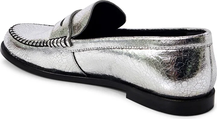 Contrast Stitch Penny Loafer - Image 2
