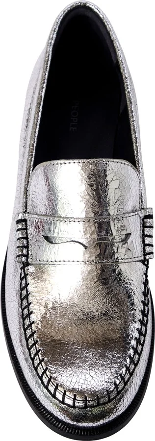 Contrast Stitch Penny Loafer - Image 5