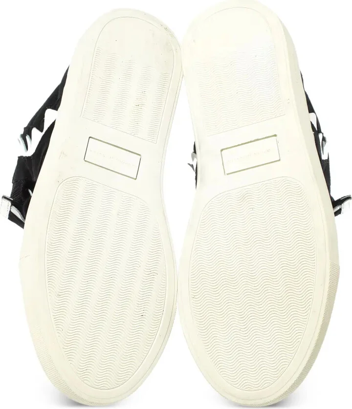 Contrast-Stitching High-Top Sneakers - Image 5