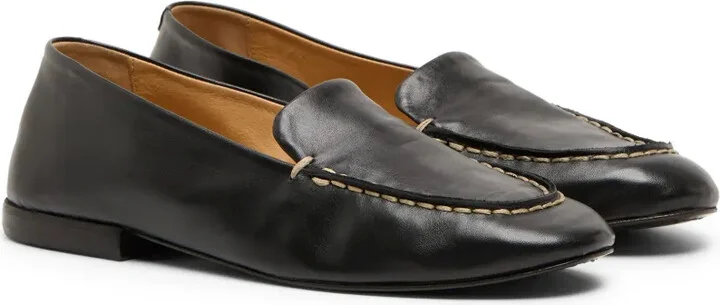 Contrast Stitching Loafers - Image 2