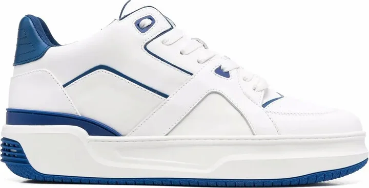 Contrast-Trim Sneakers