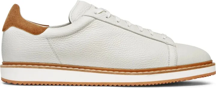 Contrast-Trimmed Low-Top Sneakers
