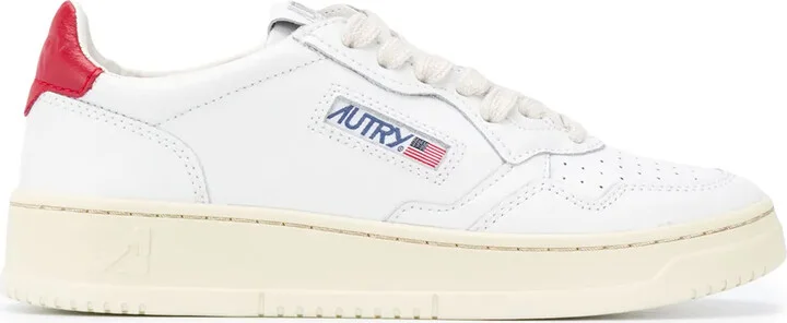 Contrasting Heel Sneakers